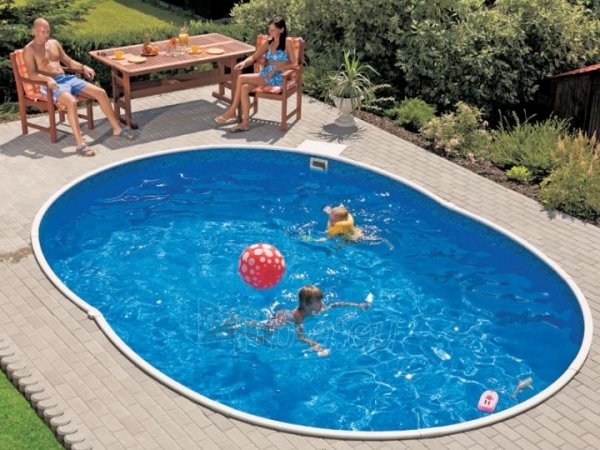 Сборный бассейн Summer Fun овальный 8x4.2x1.5 м (рис.5)
